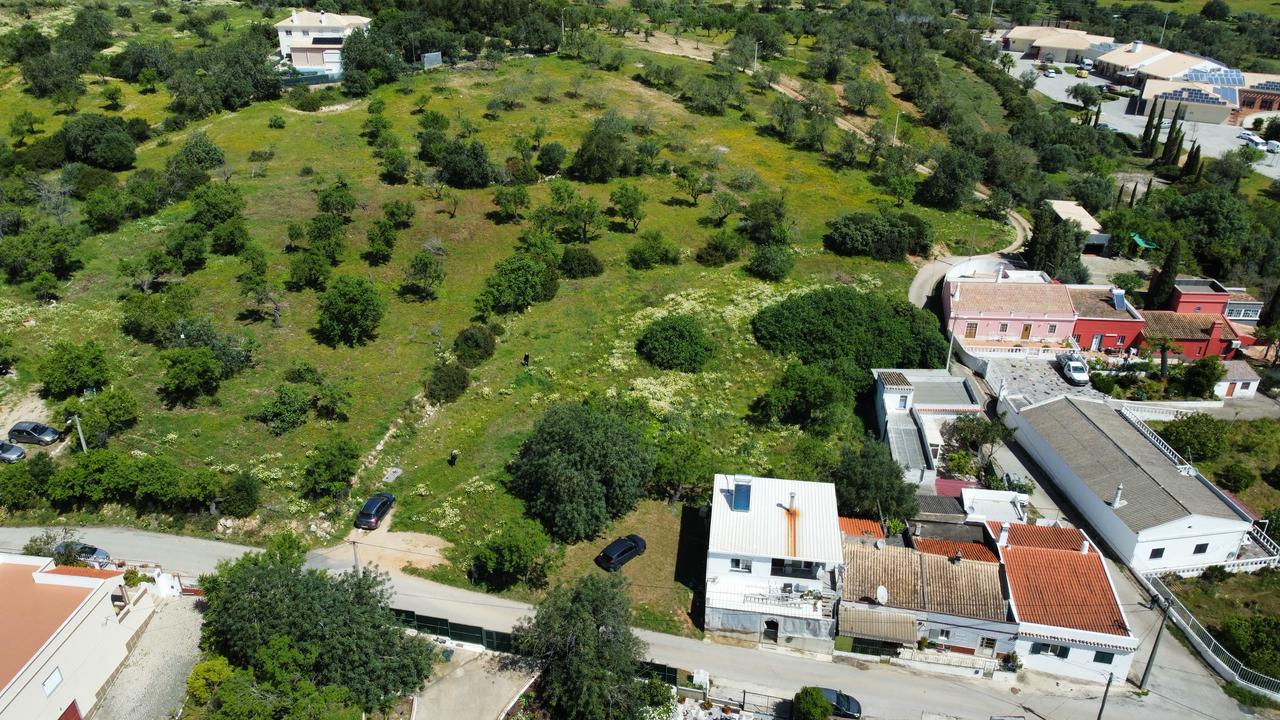 Vista aérea do Algarve